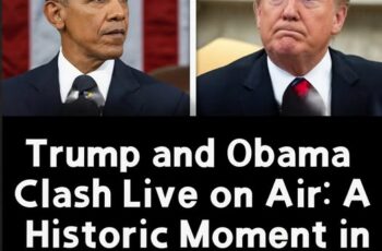 Trump and Obama Clash Live on Air: A Historic Moment in Political Discourse